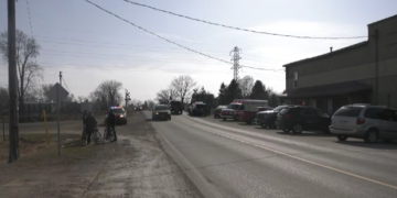 Freight train hits bicycle on Manning Road, youth suffers minor injuries
